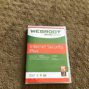 WEBROOT SecureAnywhere Internet Security PLUS - 3